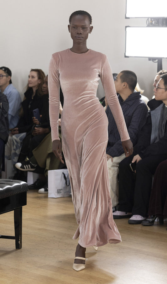 Velet Open Back Maxi Dress