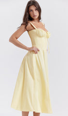 Bustier Midi Sundress