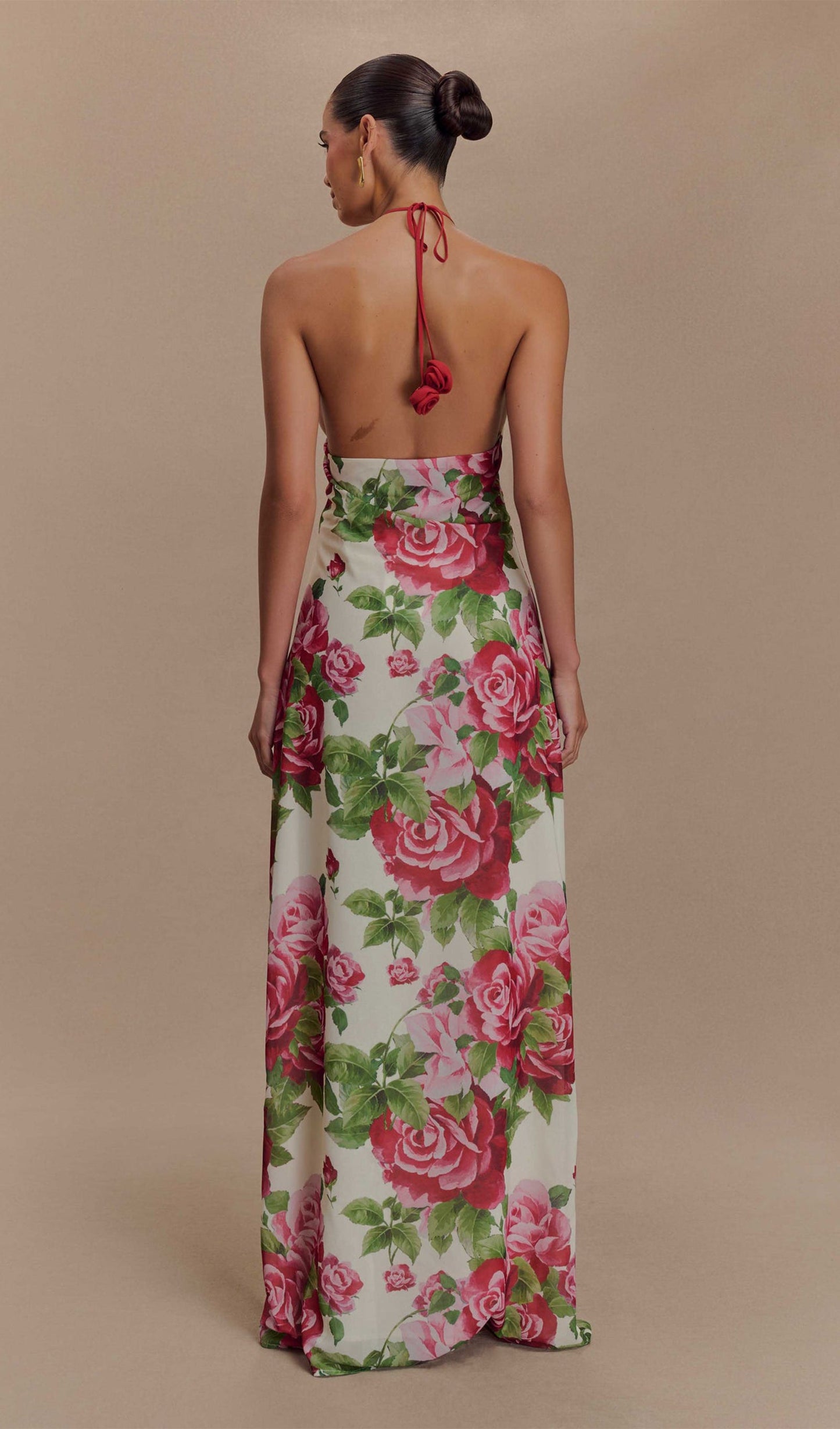 Cowl Neck Maxi Dress