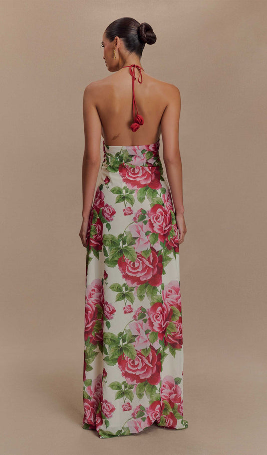 Cowl Neck Maxi Dress