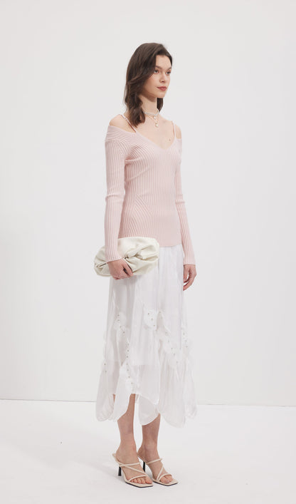 Long Sleeve Knitted  Top