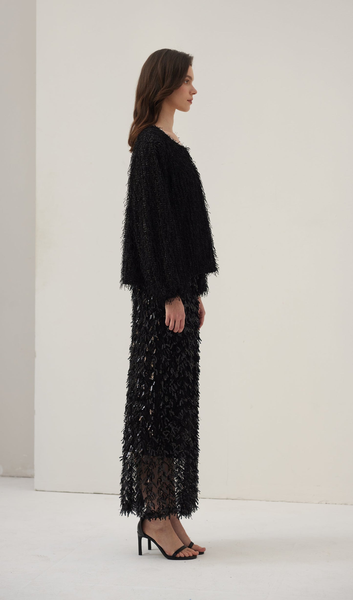 Solid Fringed Top