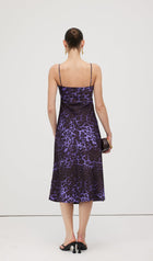 Leopard Print Midi Dress