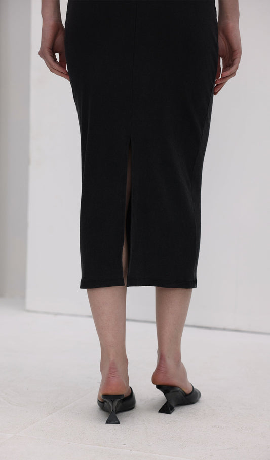 Jersey Bodycon Midi Dress