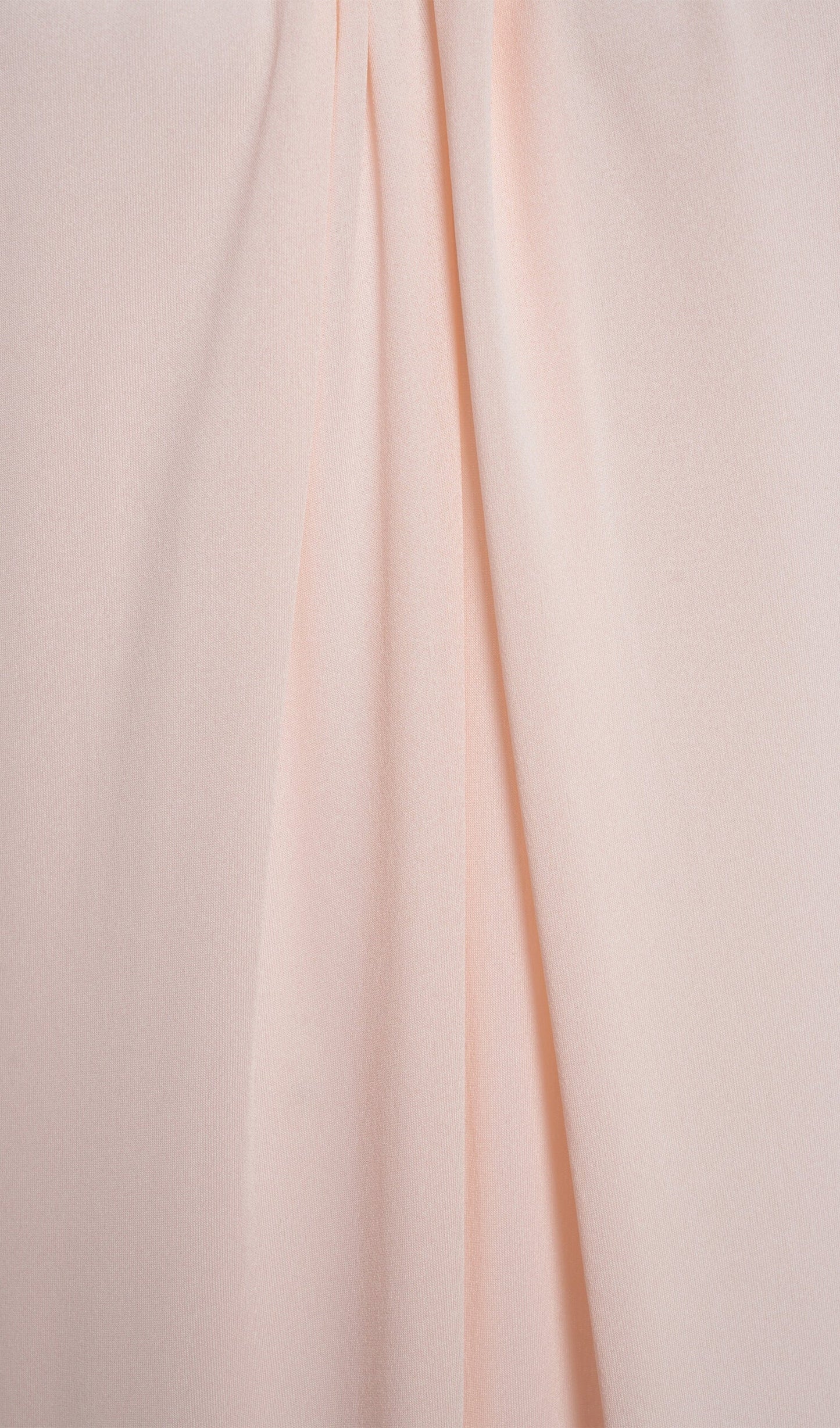 Twisted Georgette Gown Maxi Dress