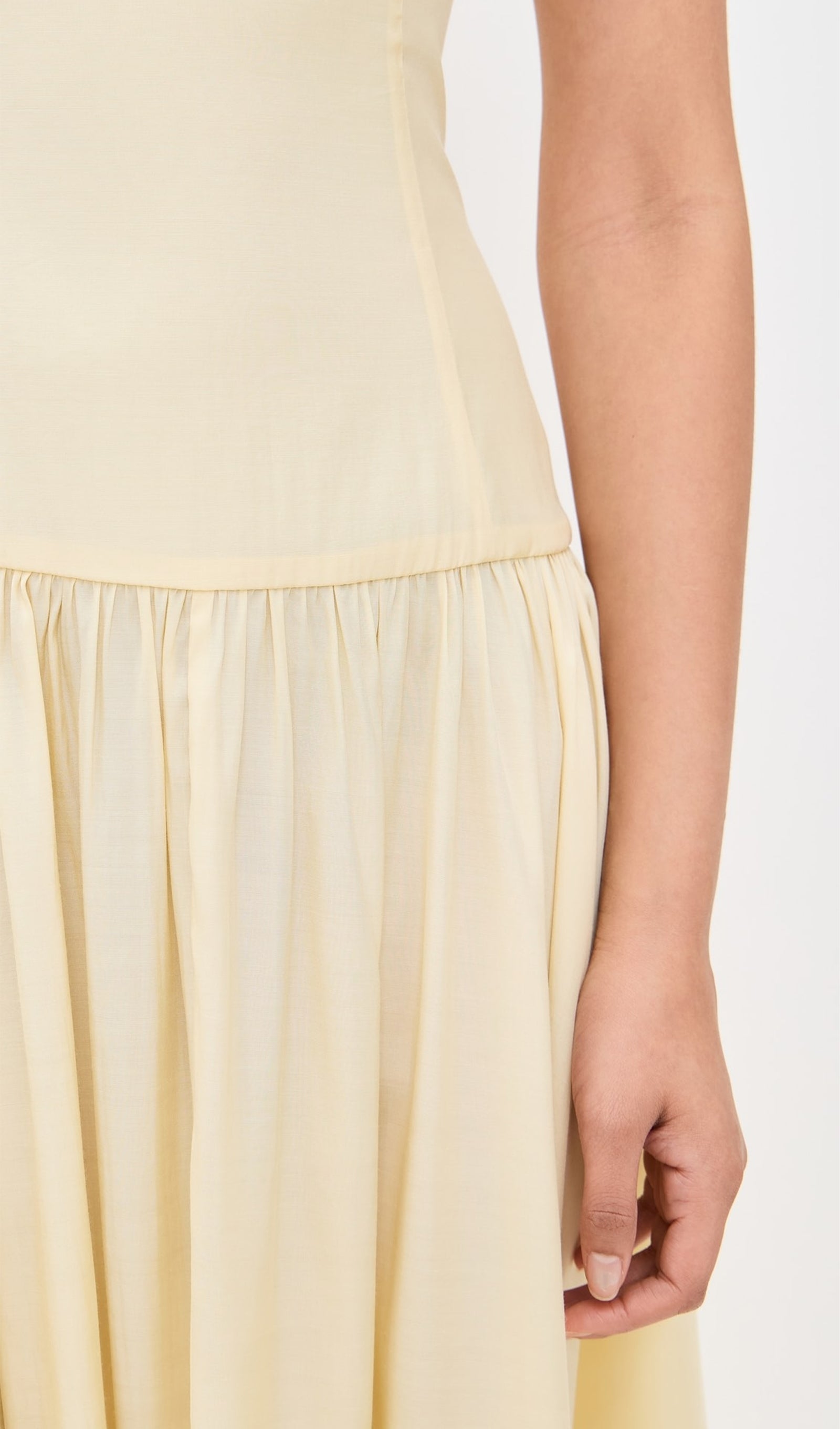 Halter V Neck Maxi Dress