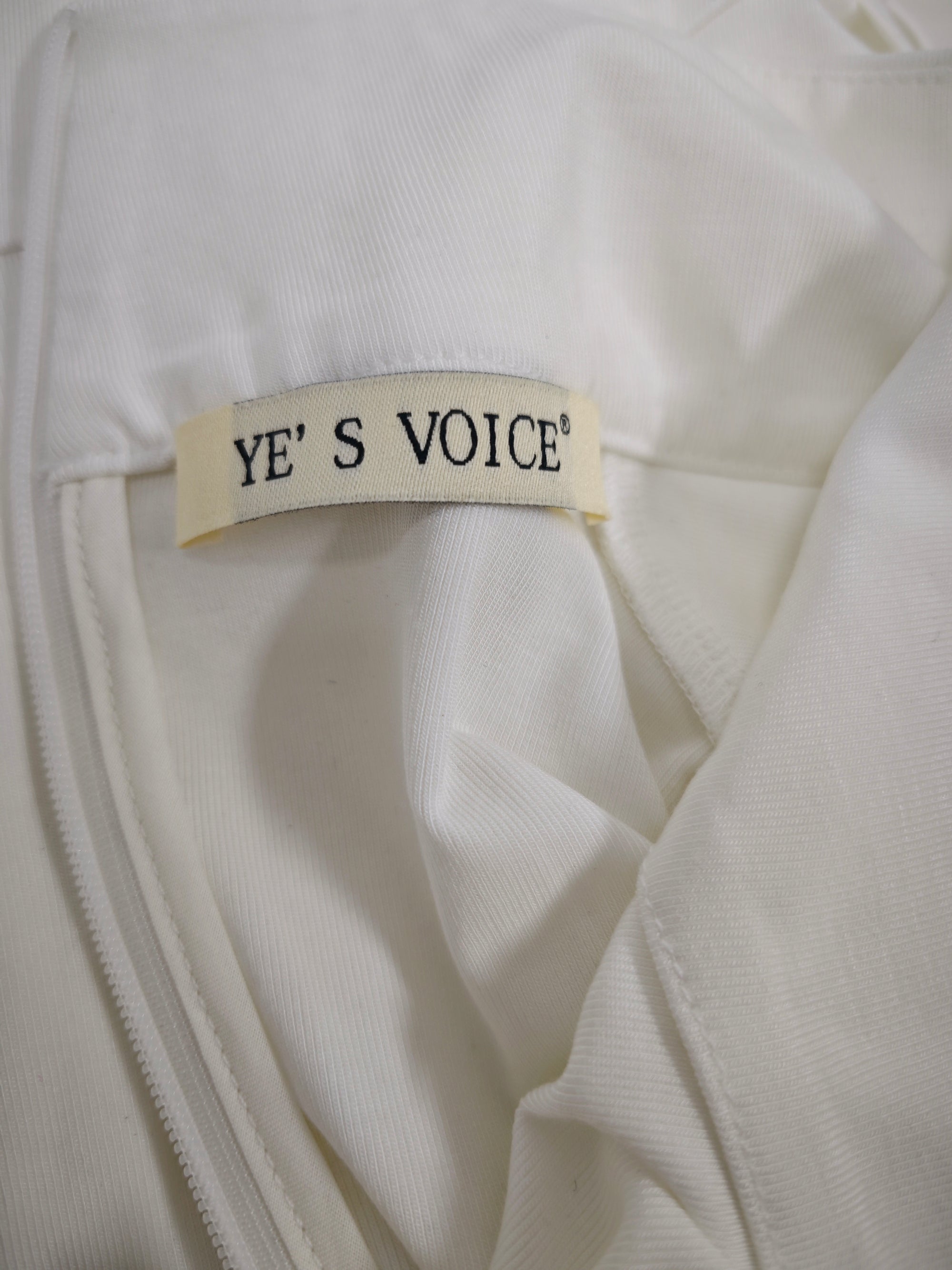 High-Neck Tank-Style High-Slit Dress