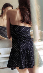 Polka Dot Ruffle Mini Dress