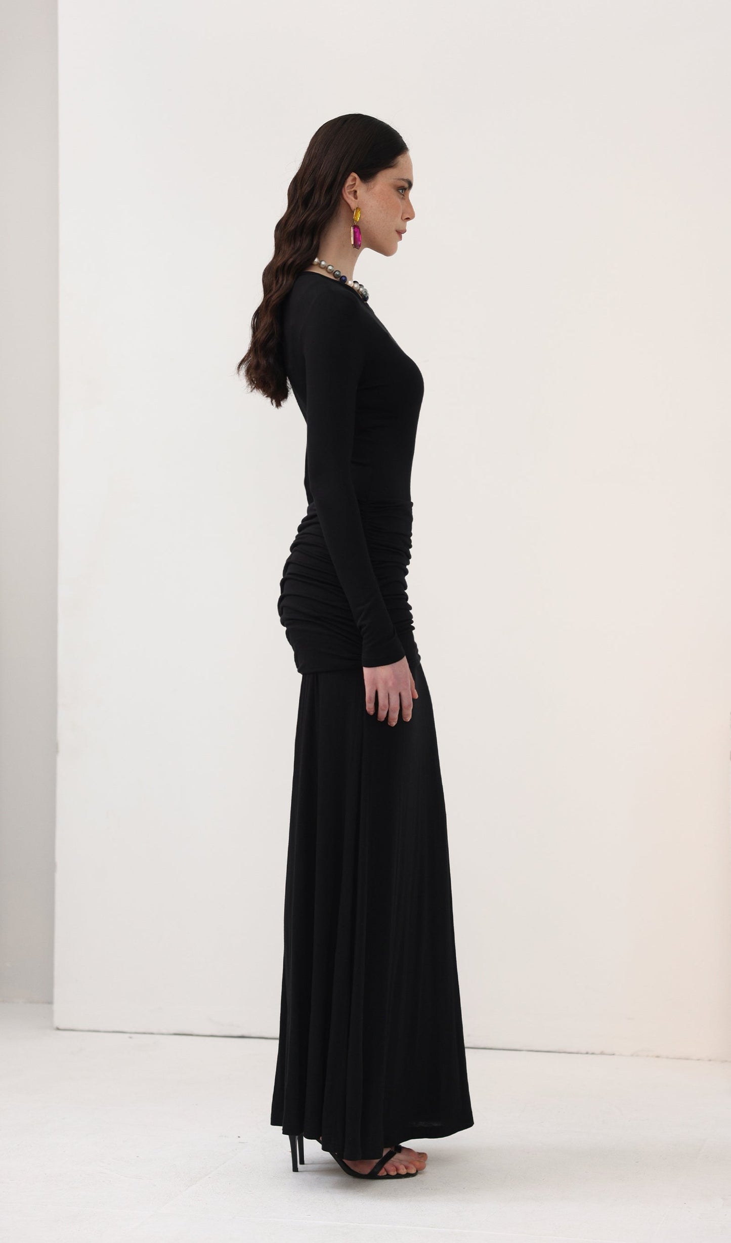 Semi Transparent Maxi Dress