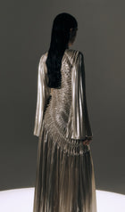 Metallic Maxi Dress