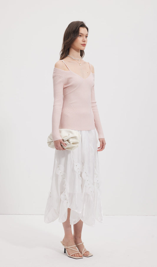 Long Sleeve Knitted  Top
