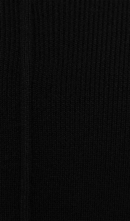 Knitted Contrasting Flounces Mini Dress