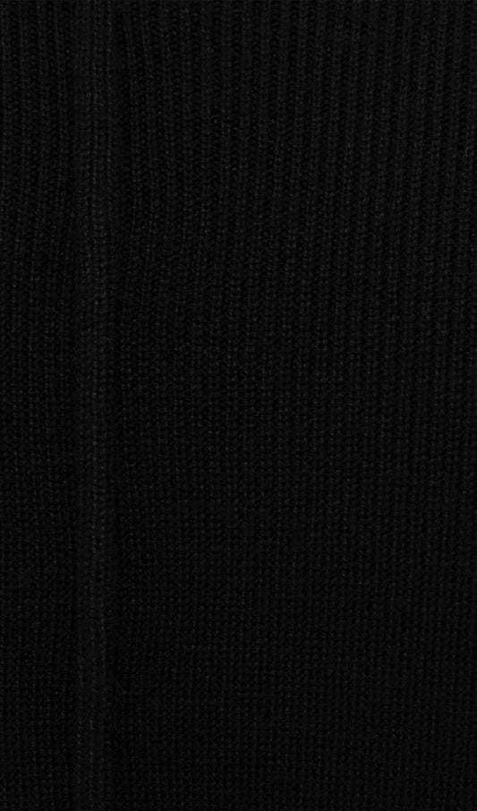 Knitted Contrasting Flounces Mini Dress