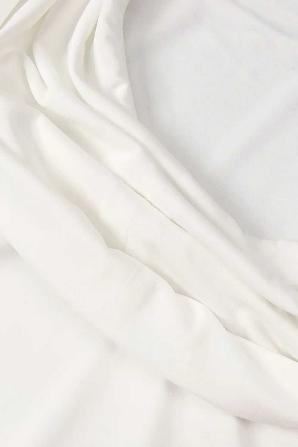 Boat-Neck Draped Open-Back Long-Sleeve Dress