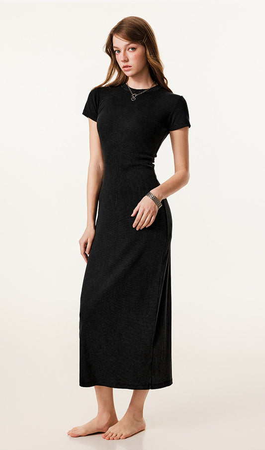 Jersey Bodycon Midi Dress
