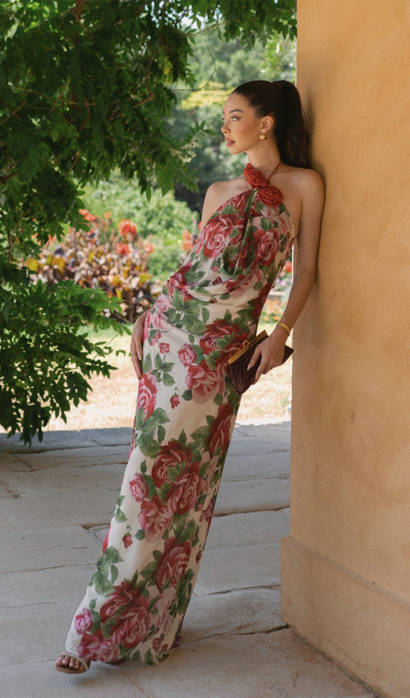 Cowl Neck Maxi Dress