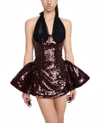 Sequin Mini Dress