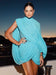 Asa Lux Drape dress cross shoulder elegant dress