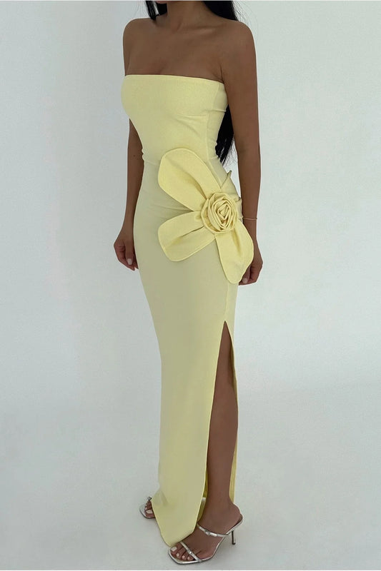 Off shouder Strapless Dress