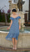 Floral Ruffle Off Shoulder Midi Dress