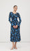 Floral Print Silk Midi Dress