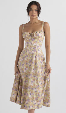 Bustier Midi Sundress