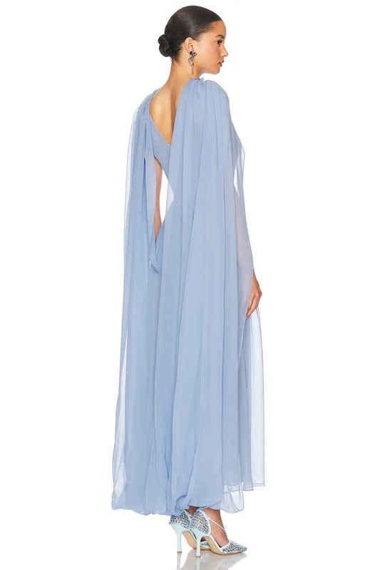 The Sabine Dress in Silk Chiffon
