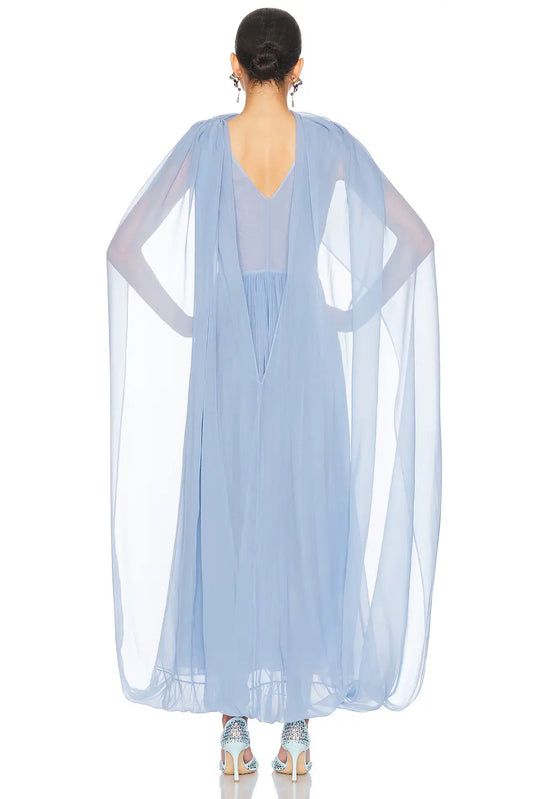 The Sabine Dress in Silk Chiffon