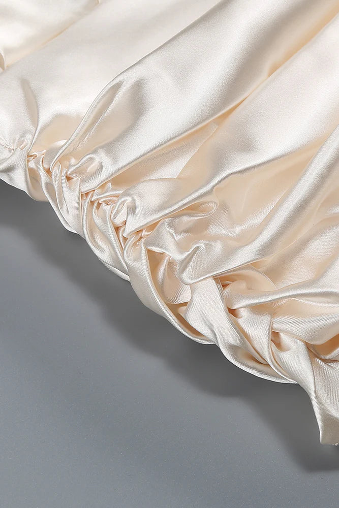 Halter Neck Open-Back Mini Dress