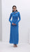 Hollow Out Metallic Decor Maxi Dress