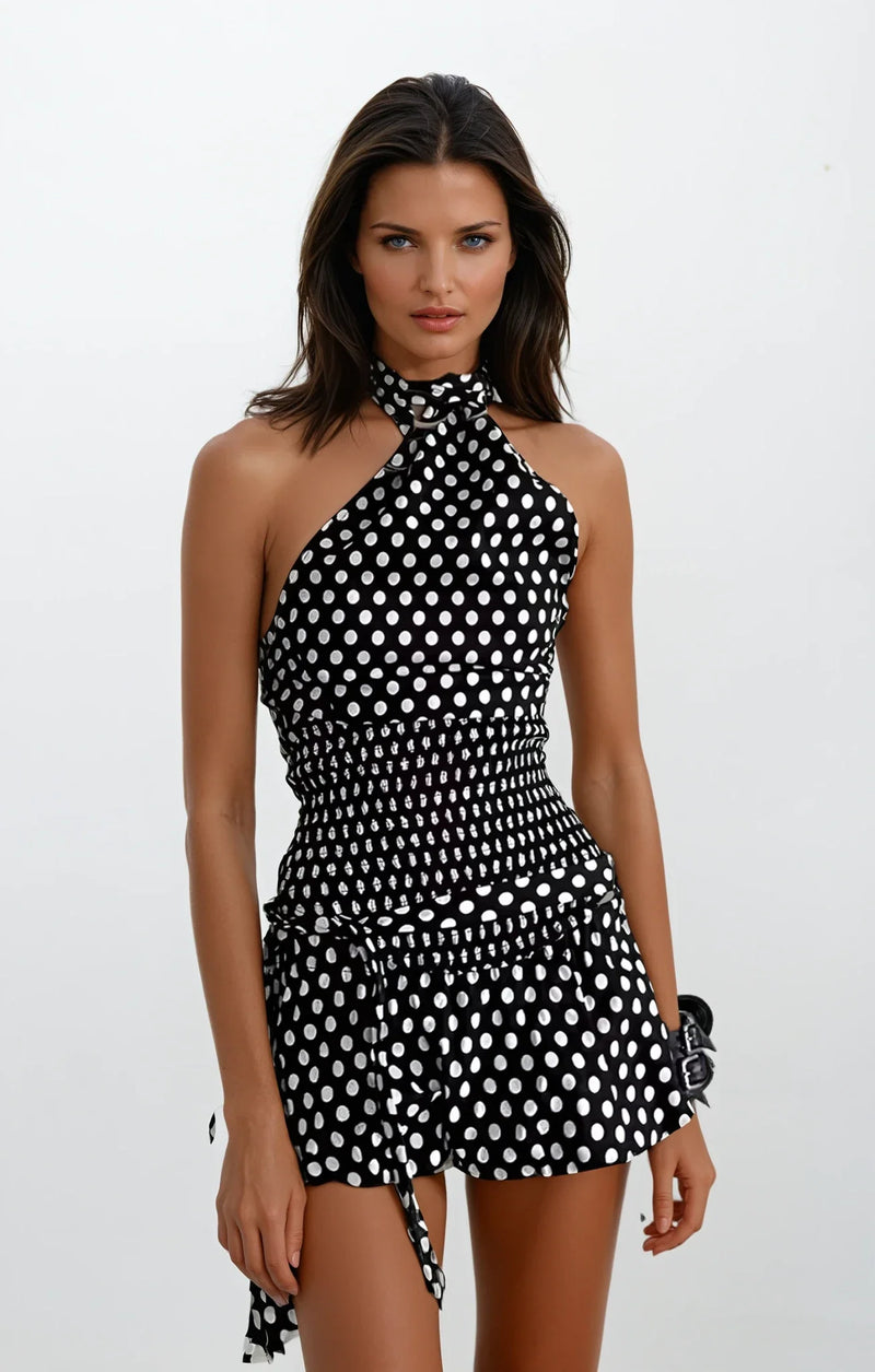 French Style Polka Dot Set