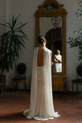Scarf-Style Backless Maxi Dress