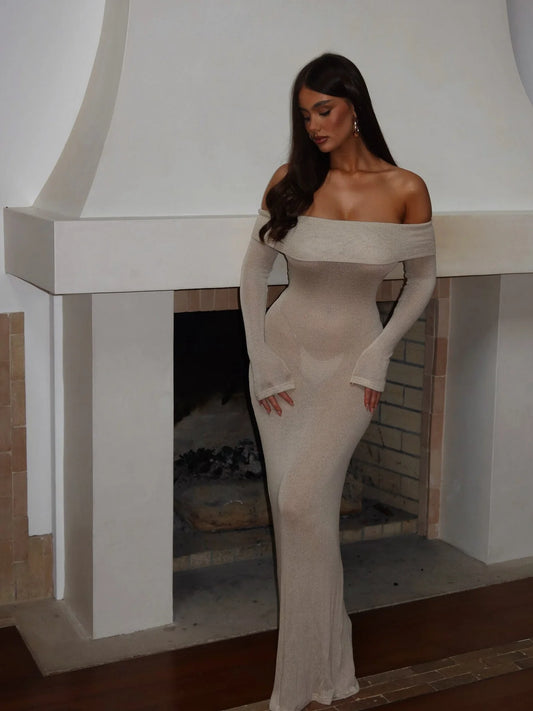 Maxi Dress Oat