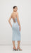 Knitted Halter Back Maxi Dress