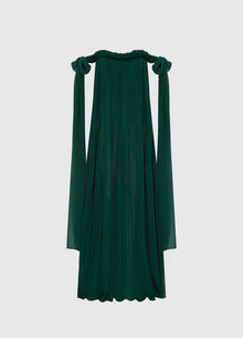 Camilla Draped Floor Length Dress