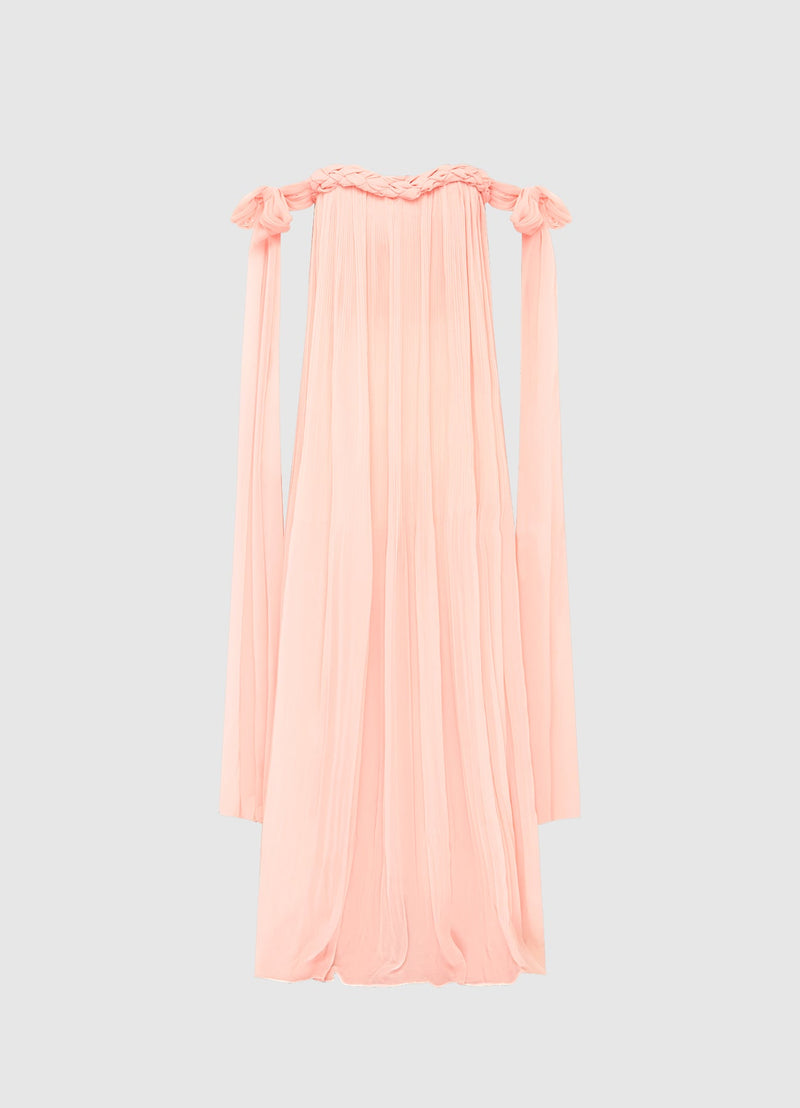Camilla Draped Floor Length Dress