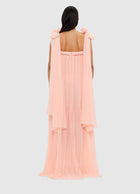 Camilla Draped Floor Length Dress