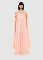 Camilla Draped Floor Length Dress