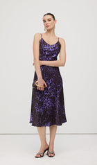 Leopard Print Midi Dress