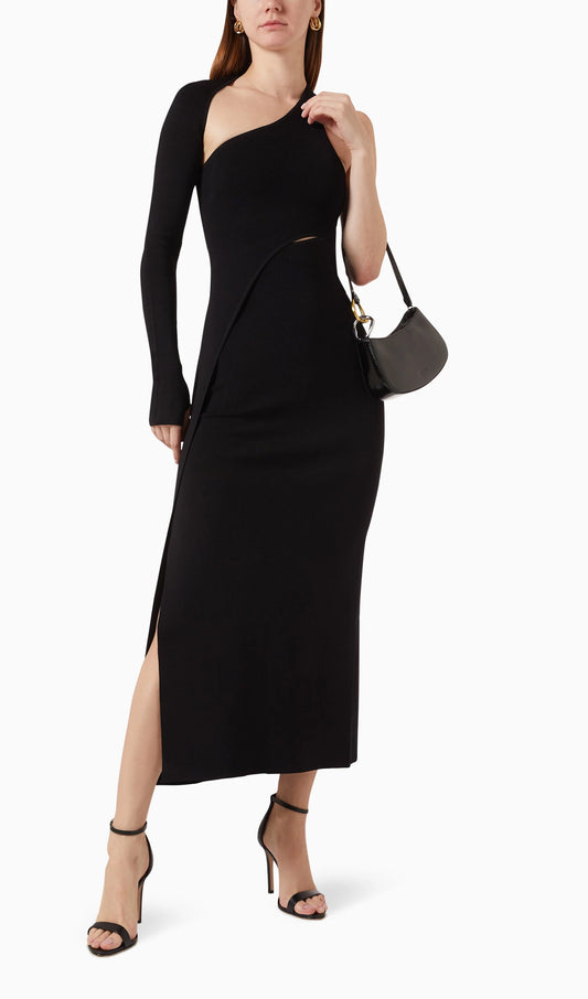 Manifesto Sleeve Midi Dress