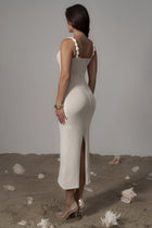 Cream Maxi Dress