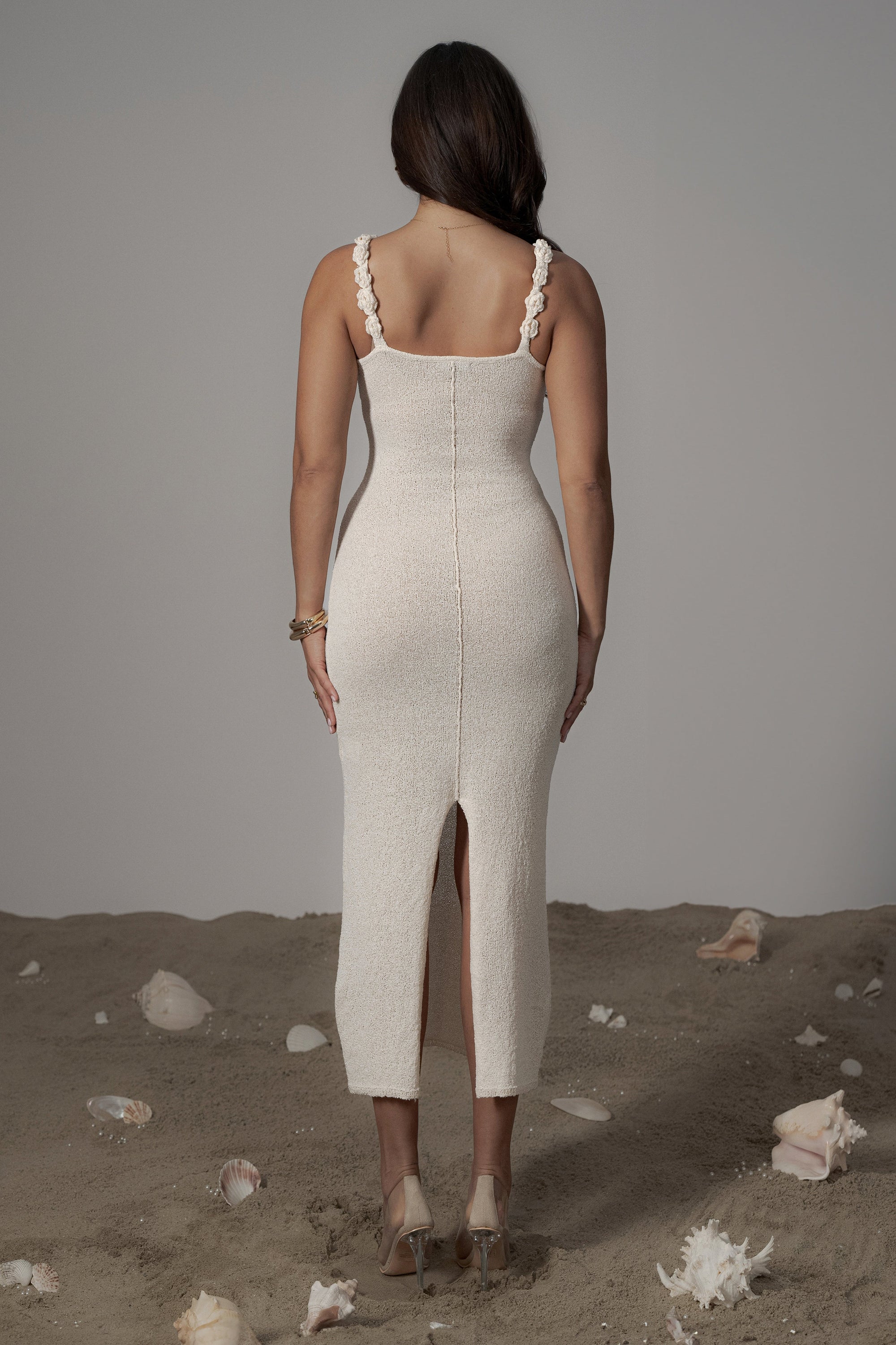 Cream Maxi Dress