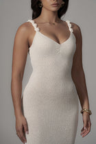 Cream Maxi Dress