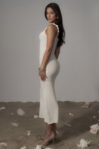 Cream Maxi Dress