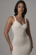 Cream Maxi Dress