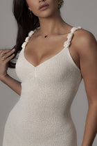 Cream Maxi Dress