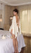 Satin Cape Two Piece Mini Dress