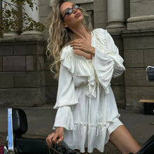 Short Dress Long Sleeve Boho Chic