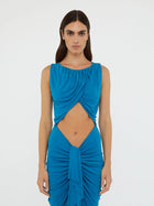 Bateau Drape Disconnect Tank Dress