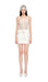 Satin Pleated Mini Skirt